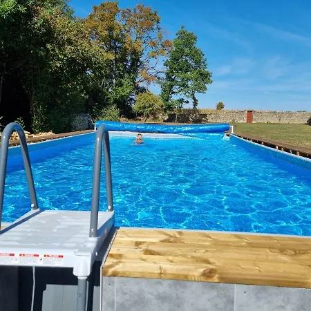 公寓 Le Verger Des Noyer Relaxing Getaway With Private Pool
